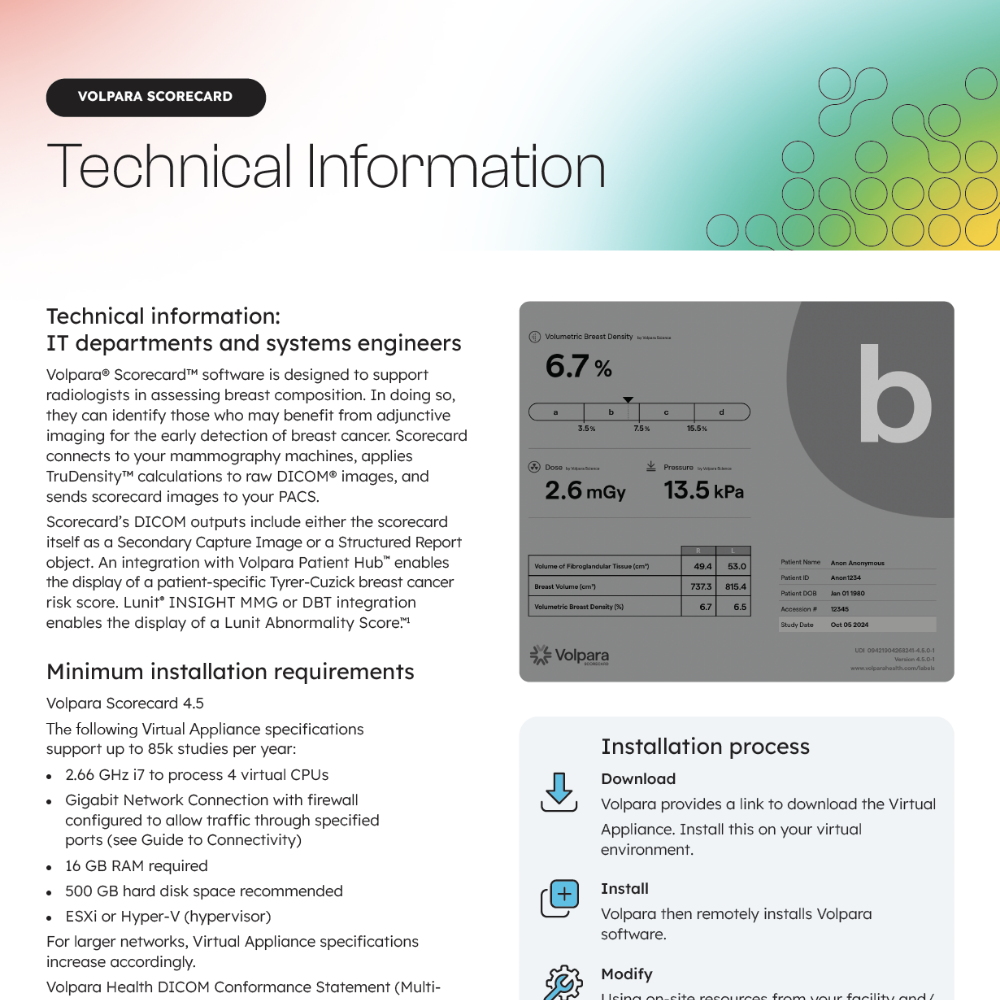 Image - Scorecard Technical Sheet